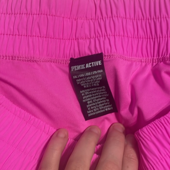 NWOT PINK Victoria’s Secret active shorts - Picture 2 of 2